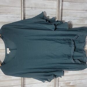 Umgee Blouse Boho Flowly Blouse size Large